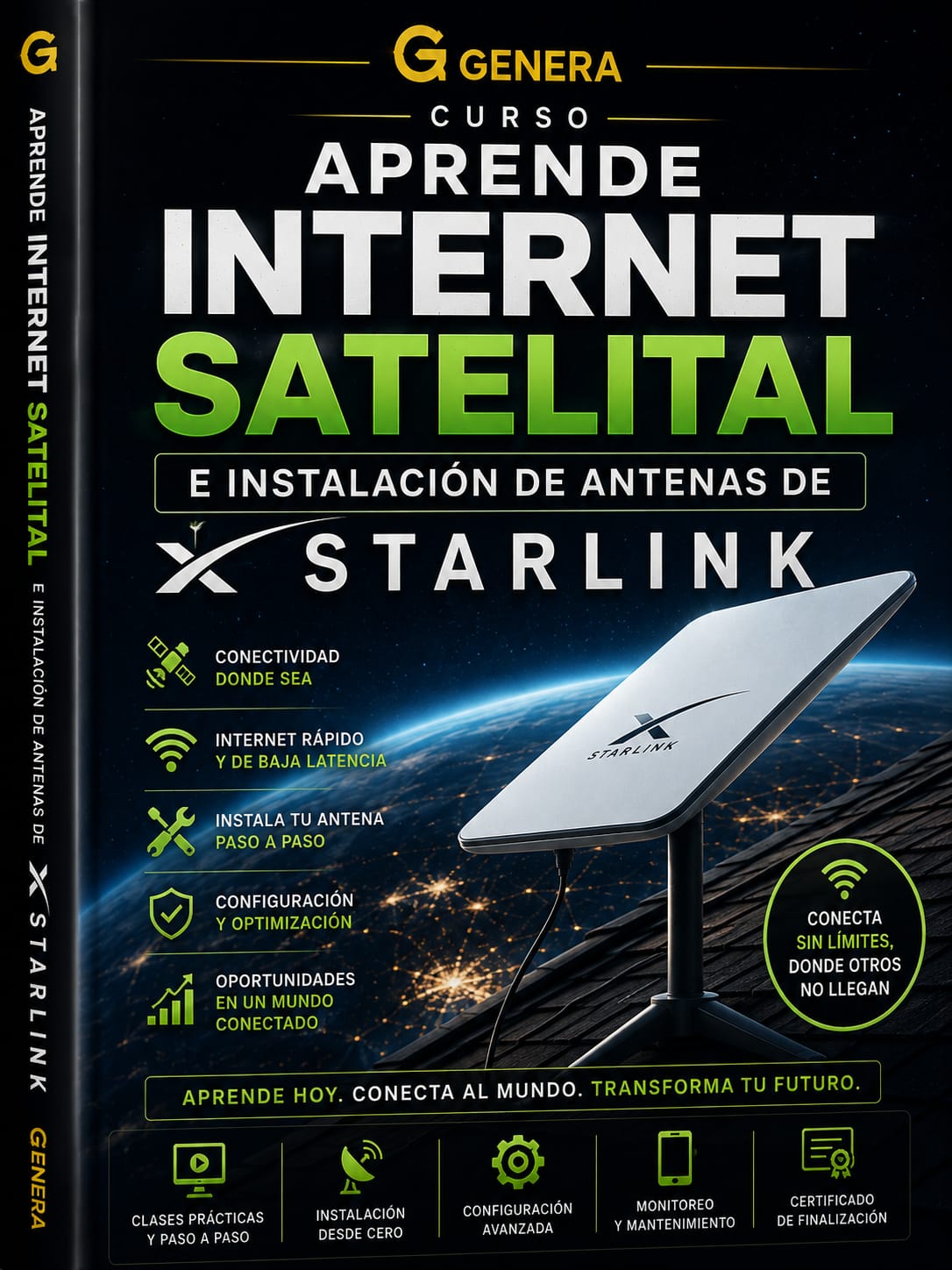 Aprende Internet Satelital e Instalación de Antenas Starlink